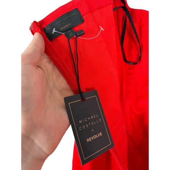 Michael Costello x REVOLVE Billie Gown Maxi Strapless Formal Elegant Party XXS - Picture 12 of 14